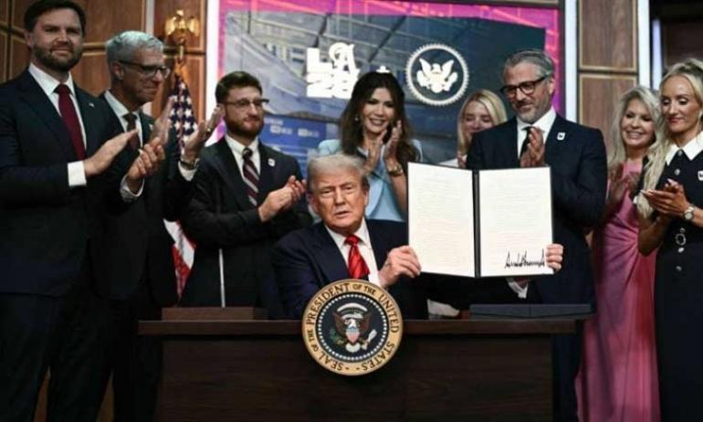 ترامب ينشئ مجموعة مهام خاصة استعدادا لأولمبياد لوس أنجليس 2028