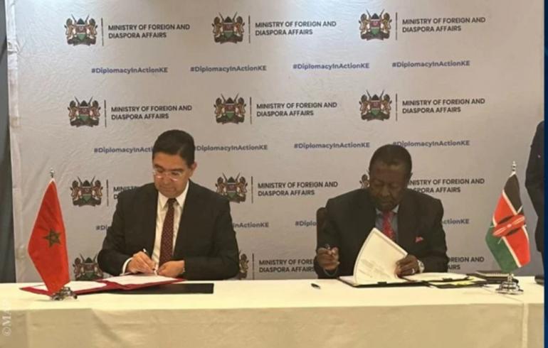 المغرب وكينيا يوقعان 11 اتفاقية في عدة مجالات 
