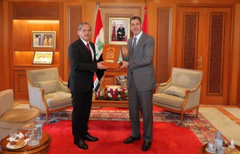 النباوي يستقبل رئيس النزاهة العراقية