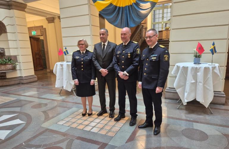 حموشي في زيارة عمل إلى مملكة السويد لتعزيز علاقات التعاون الأمني الثنائي