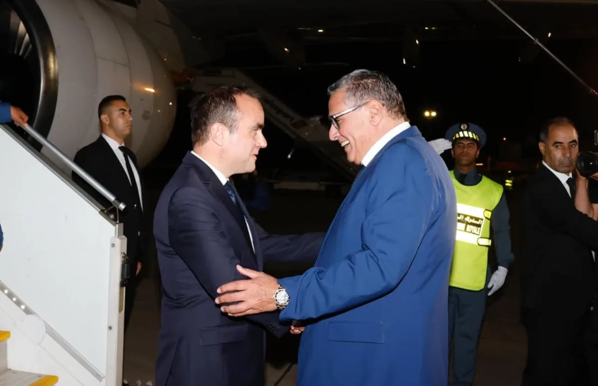 أخنوش يستقبل الوزير الأول الفرنسي بالرباط