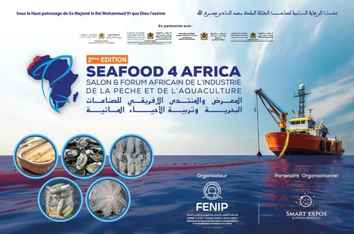 الداخلة تحتضن “Seafood 4 Africa” وتكرّس موقعها منصة إفريقية للاقتصاد الأزرق