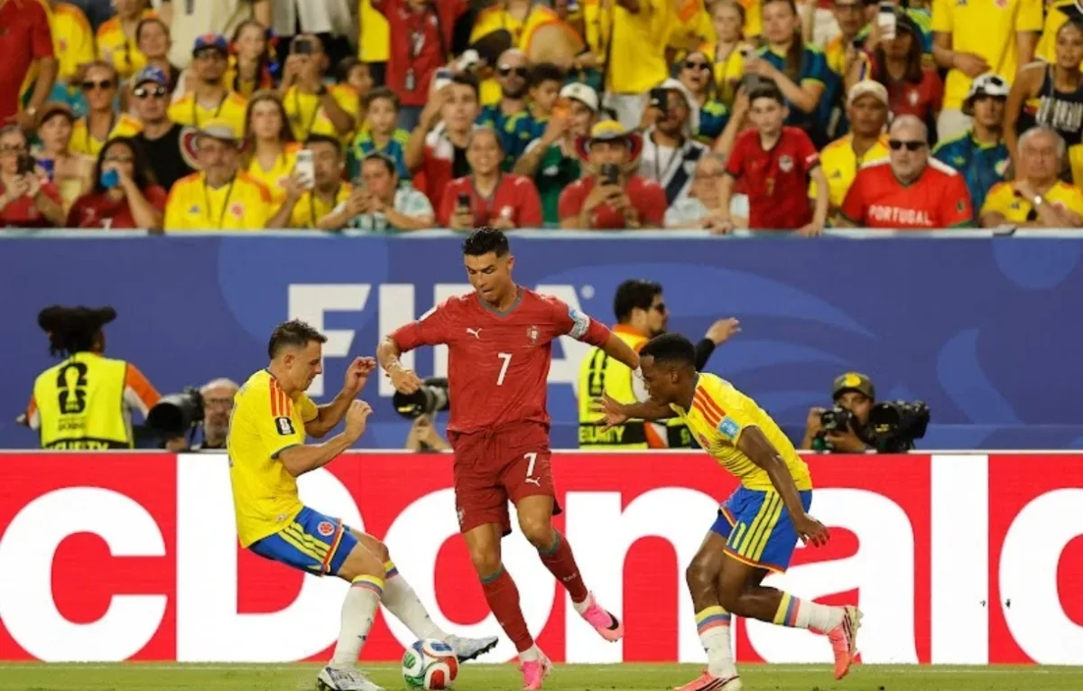 كولومبيا تفرض التعادل على البرتغال